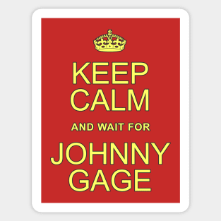 Johnny Gage Sticker